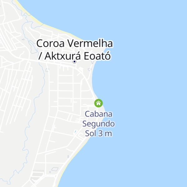 Map of Cabana Sol Nascente