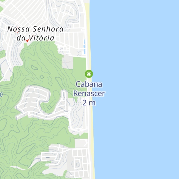 Map of Cabana o Farol