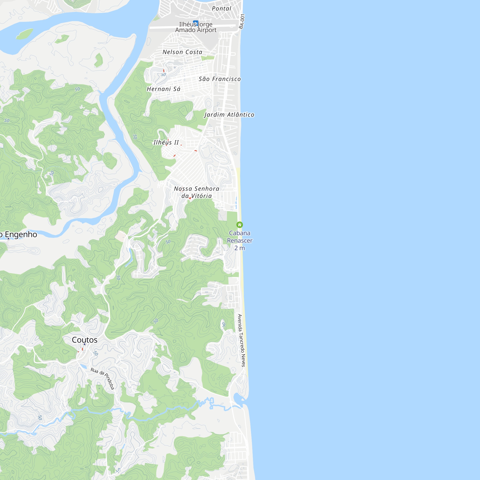 Cabana Nacib map