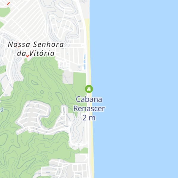 Map of Cabana Renascer