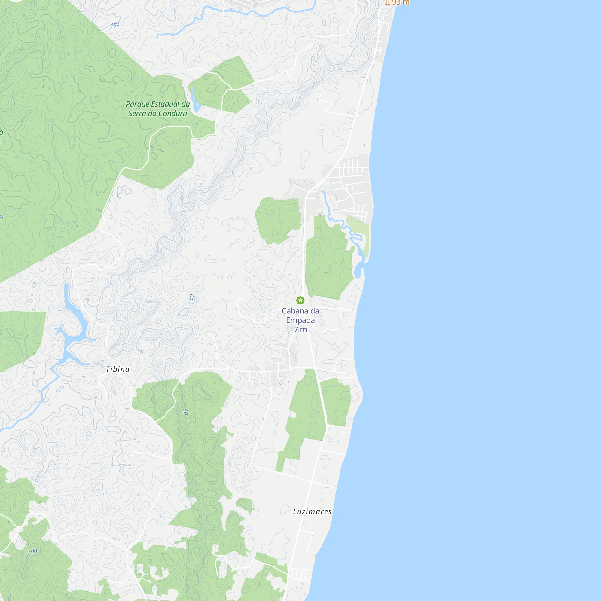 Cabana da Empada map