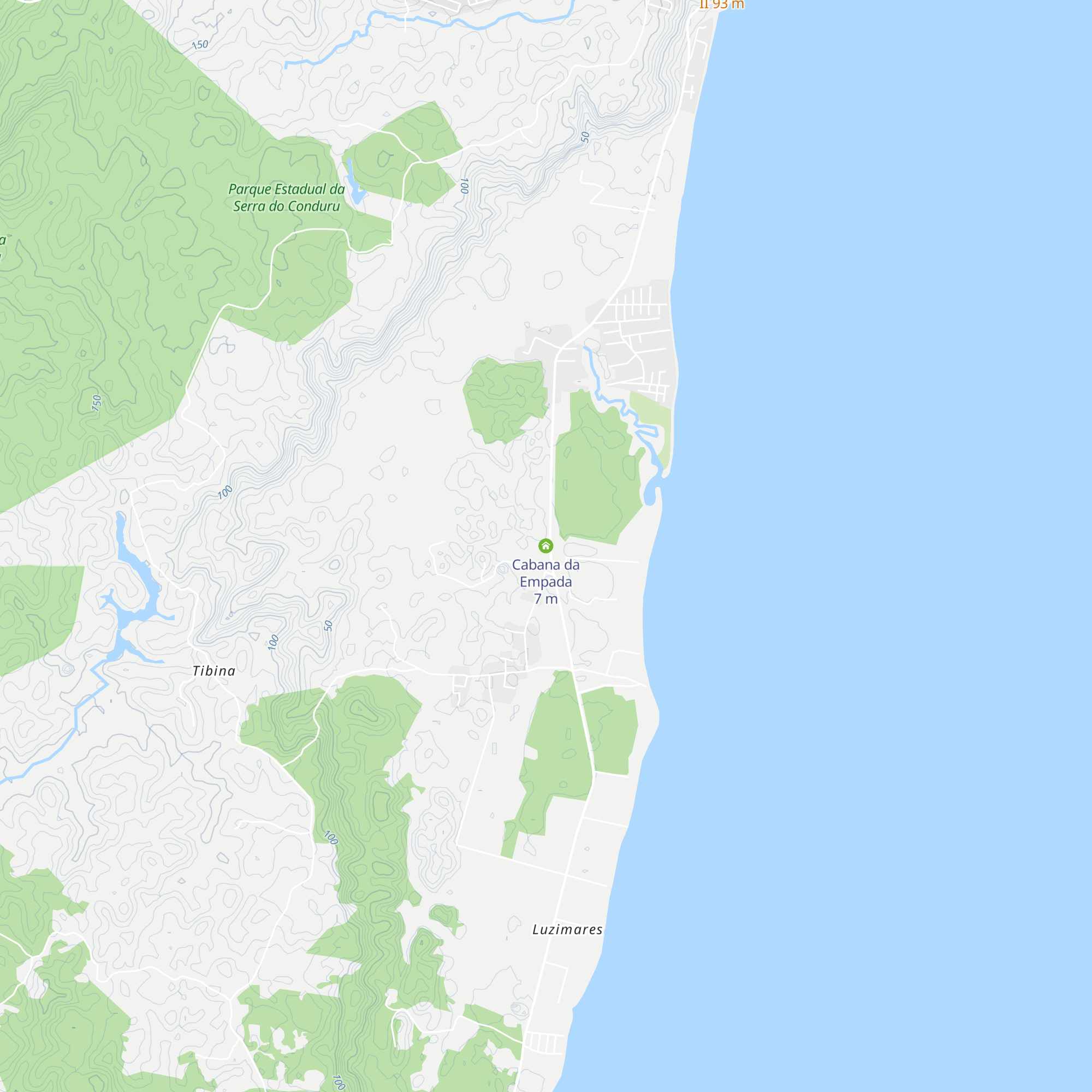 Cabana da Empada map