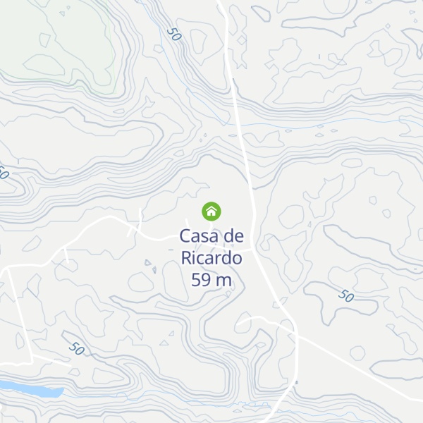 Map of Casa de Ricardo