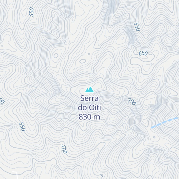 Map of Serra do Oiti