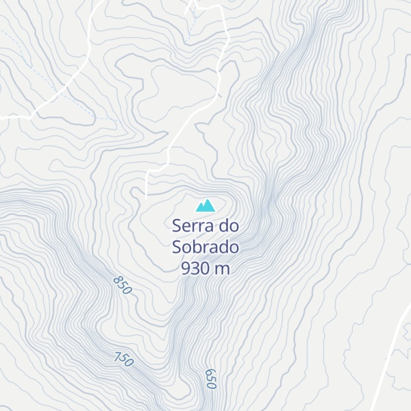 Map of Serra do Sobrado
