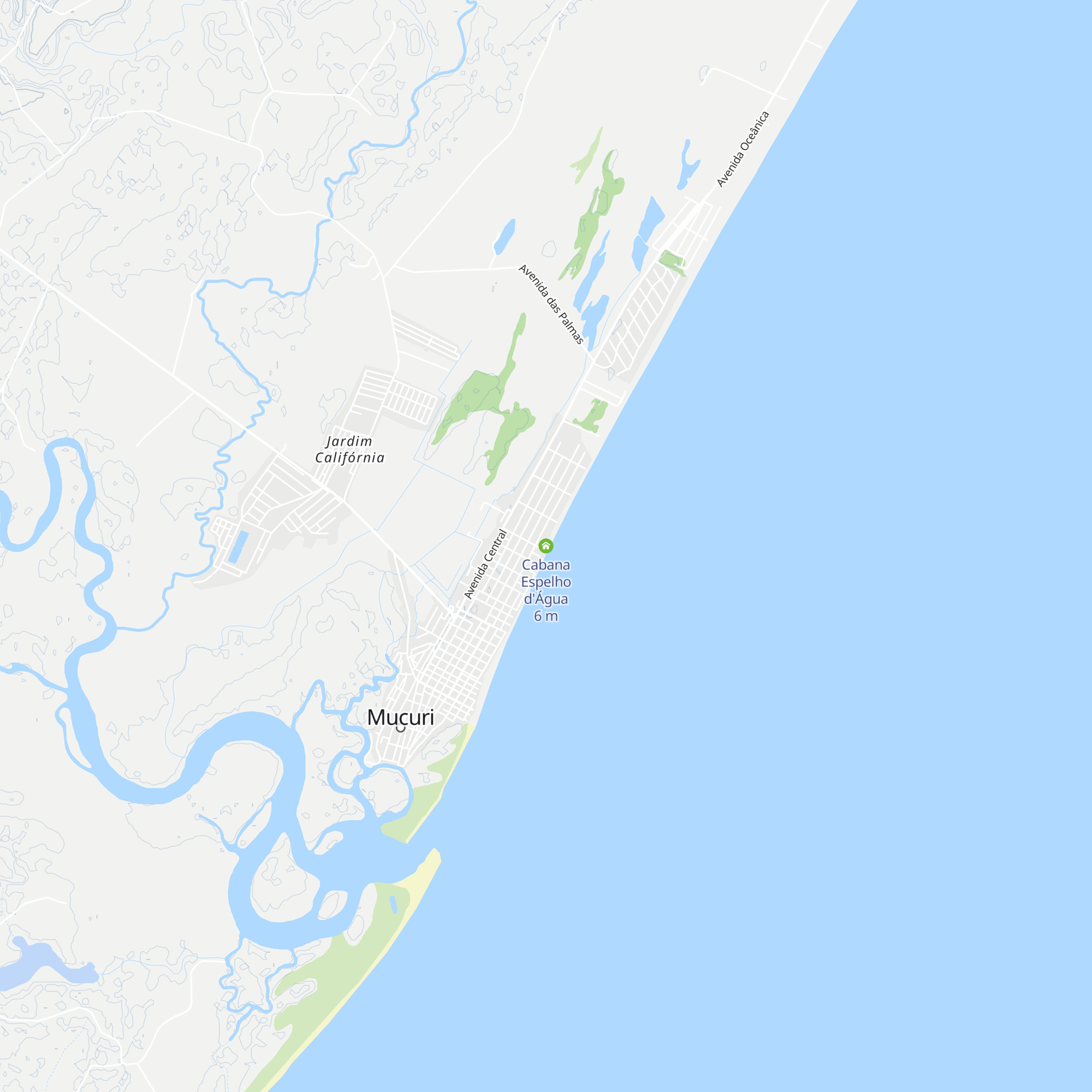 Cabana Espelho d'Água map