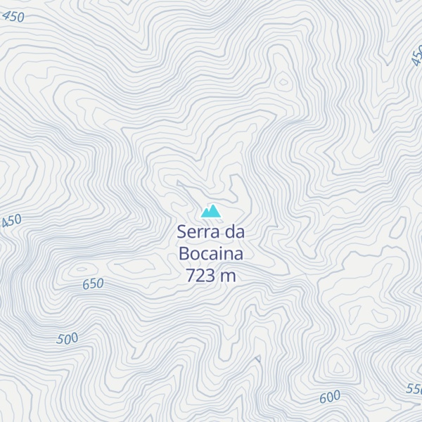 Map of Serra da Bocaina