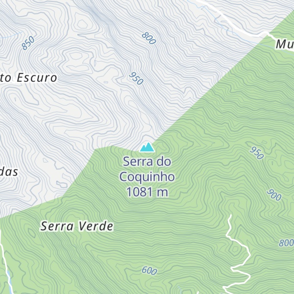 Map of Serra do Coquinho