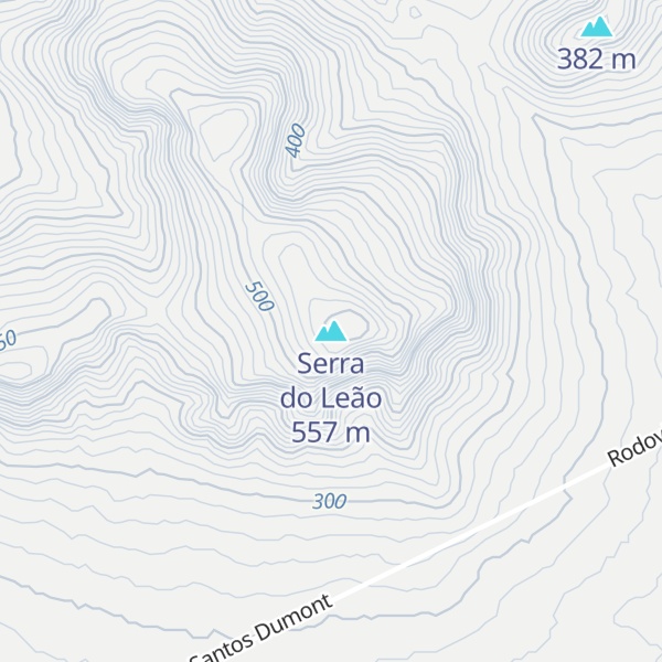 Map of Serra do Leão