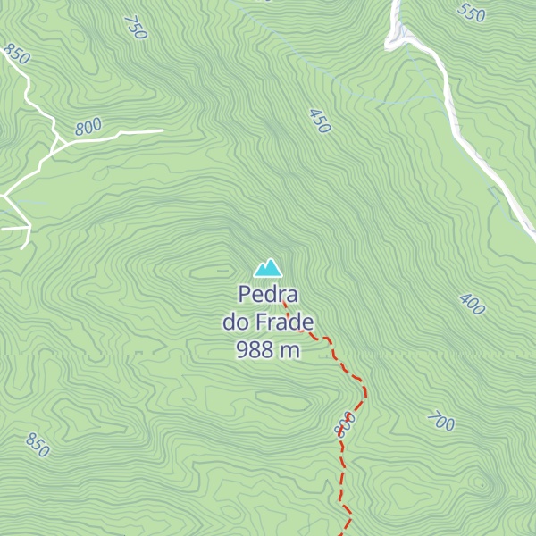 Map of Pedra do Frade