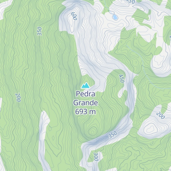 Map of Pedra Grande