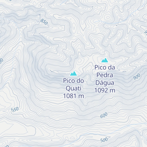 Map of Pico do Quati