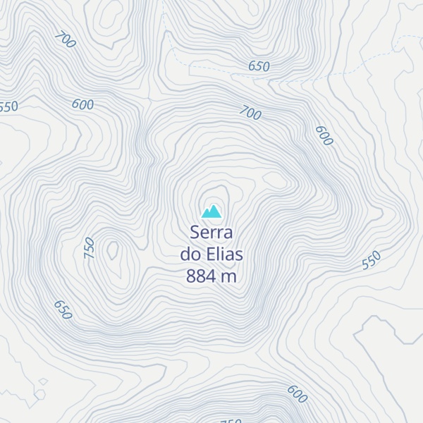 Map of Serra do Elias
