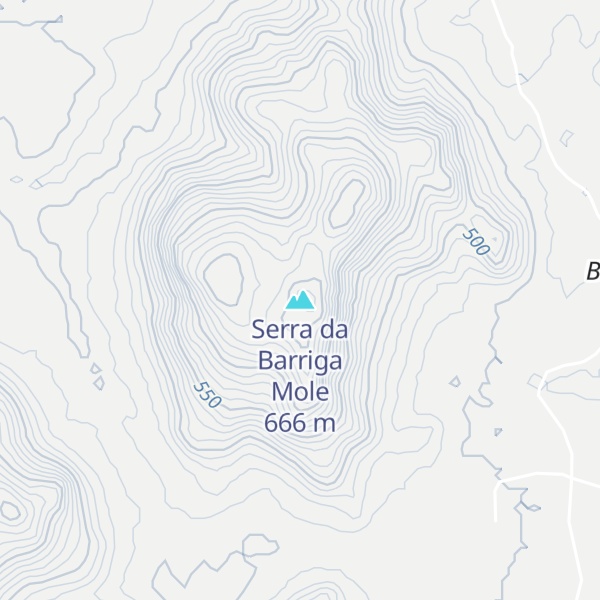 Map of Serra da Barriga Mole