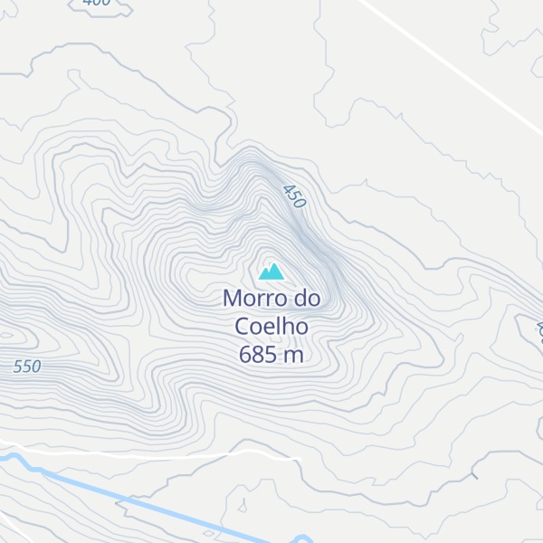 Map of Morro do Coelho
