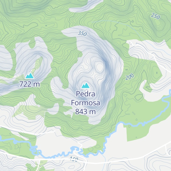 Map of Pedra Formosa