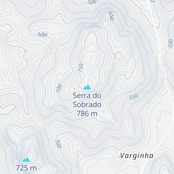 Map of Serra do Sobrado