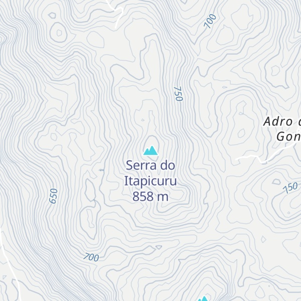 Map of Serra do Itapicuru
