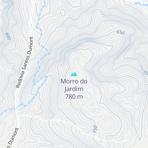 Map of Morro do Jardim