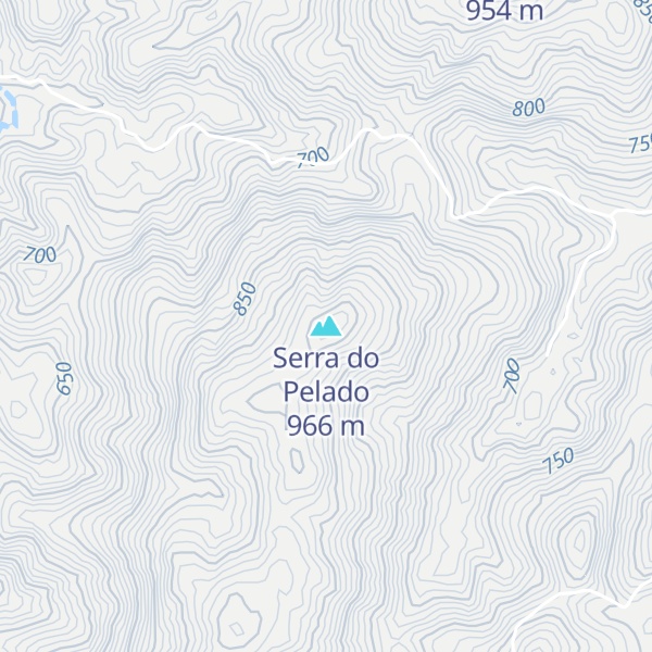 Map of Serra do Pelado