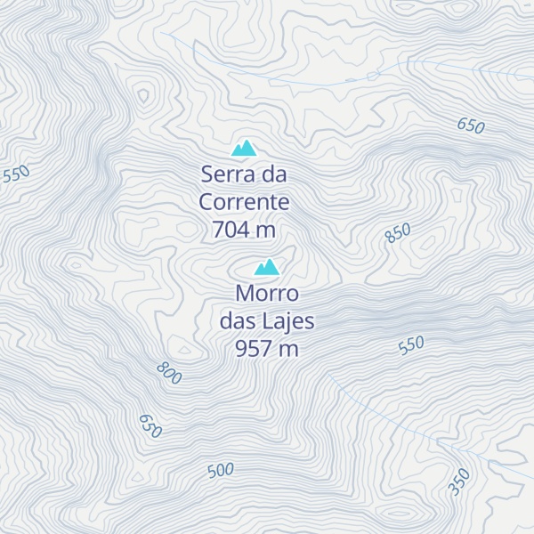 Map of Morro das Lajes