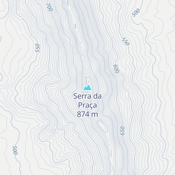 Map of Serra da Praça