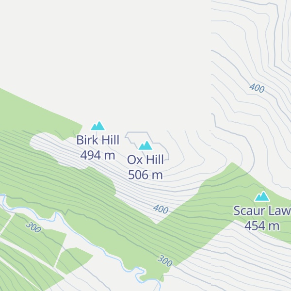 Map of Ox Hill