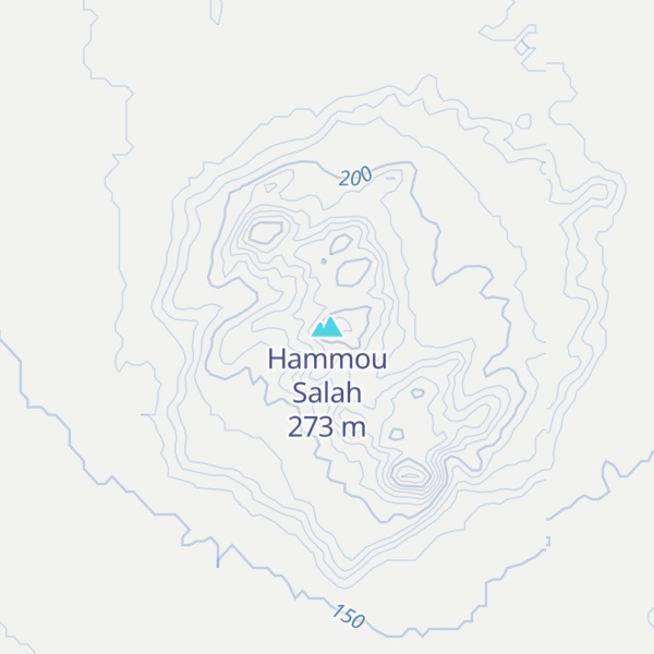 Map of Hammou Salah