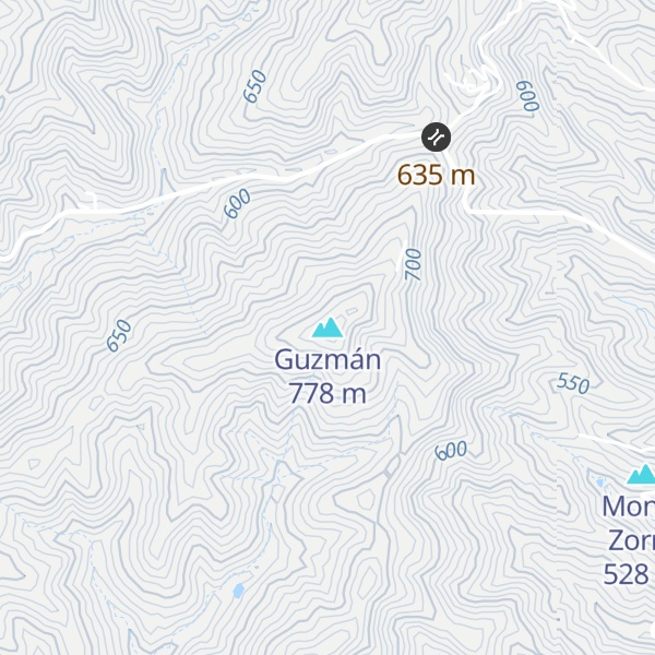 Map of Guzmán
