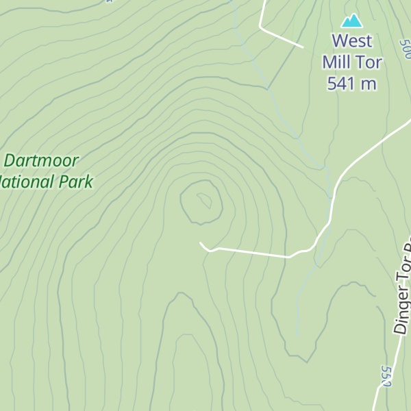 Map of Yes Tor