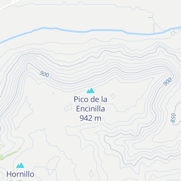 Map of Pico de la Encinilla