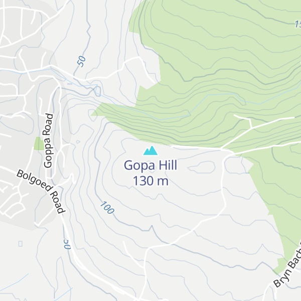 Map of Gopa Hill