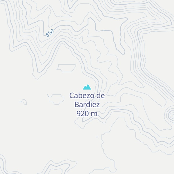 Map of Cabezo de Bardiez