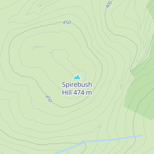 Map of Spirebush Hill