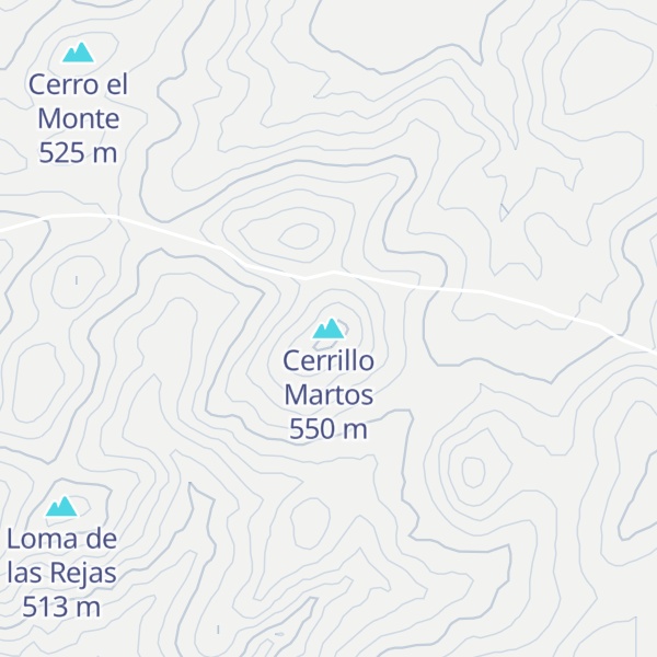 Map of Cerrillo Martos