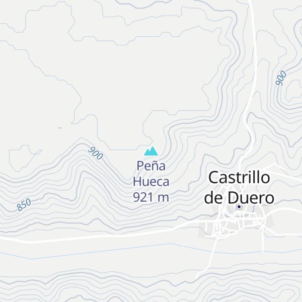 Map of Peña Hueca