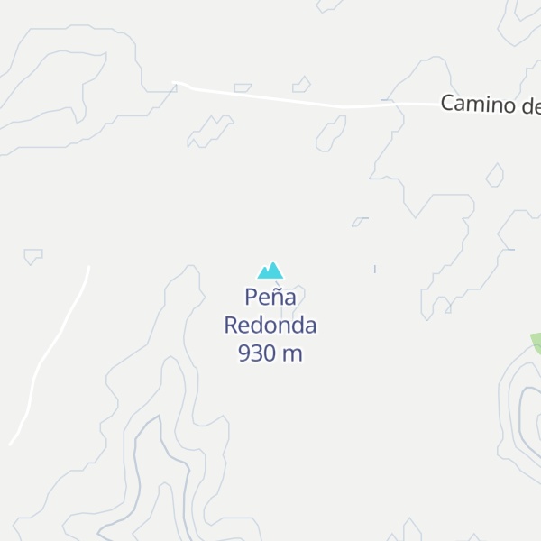 Map of Peña Redonda