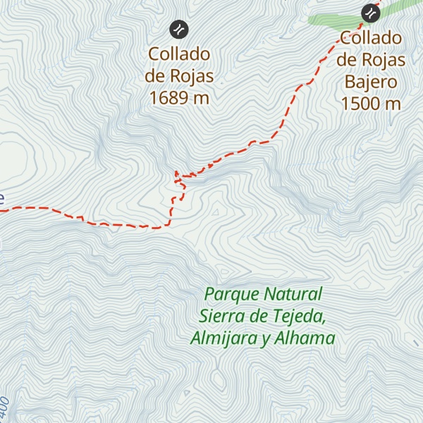 Map of Cerro Tacita de Plata