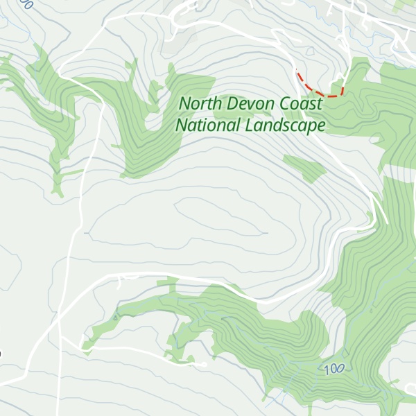 Map of Stoneditch Hill