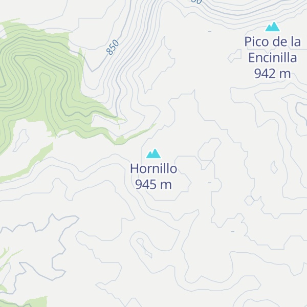 Map of Hornillo