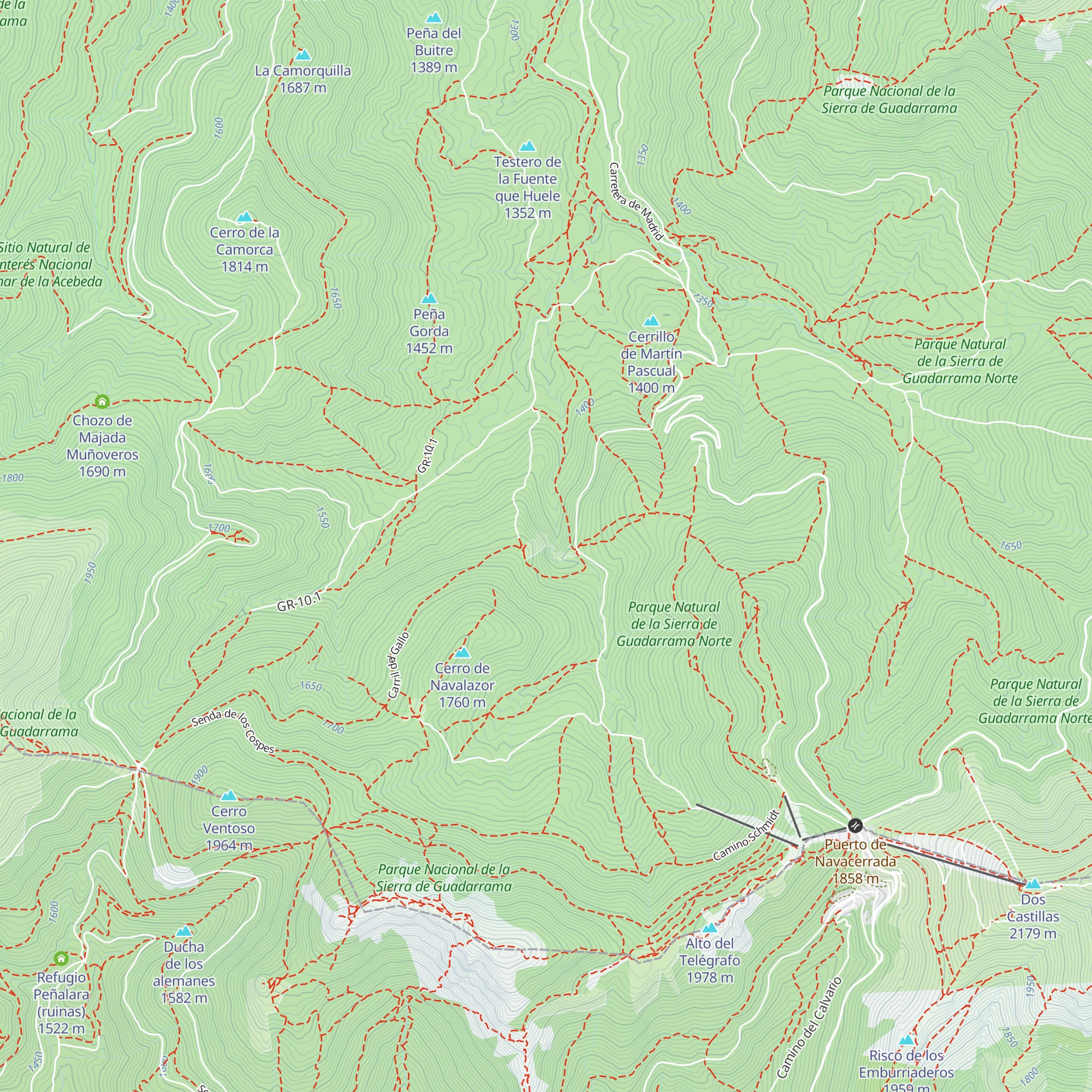Vivac map