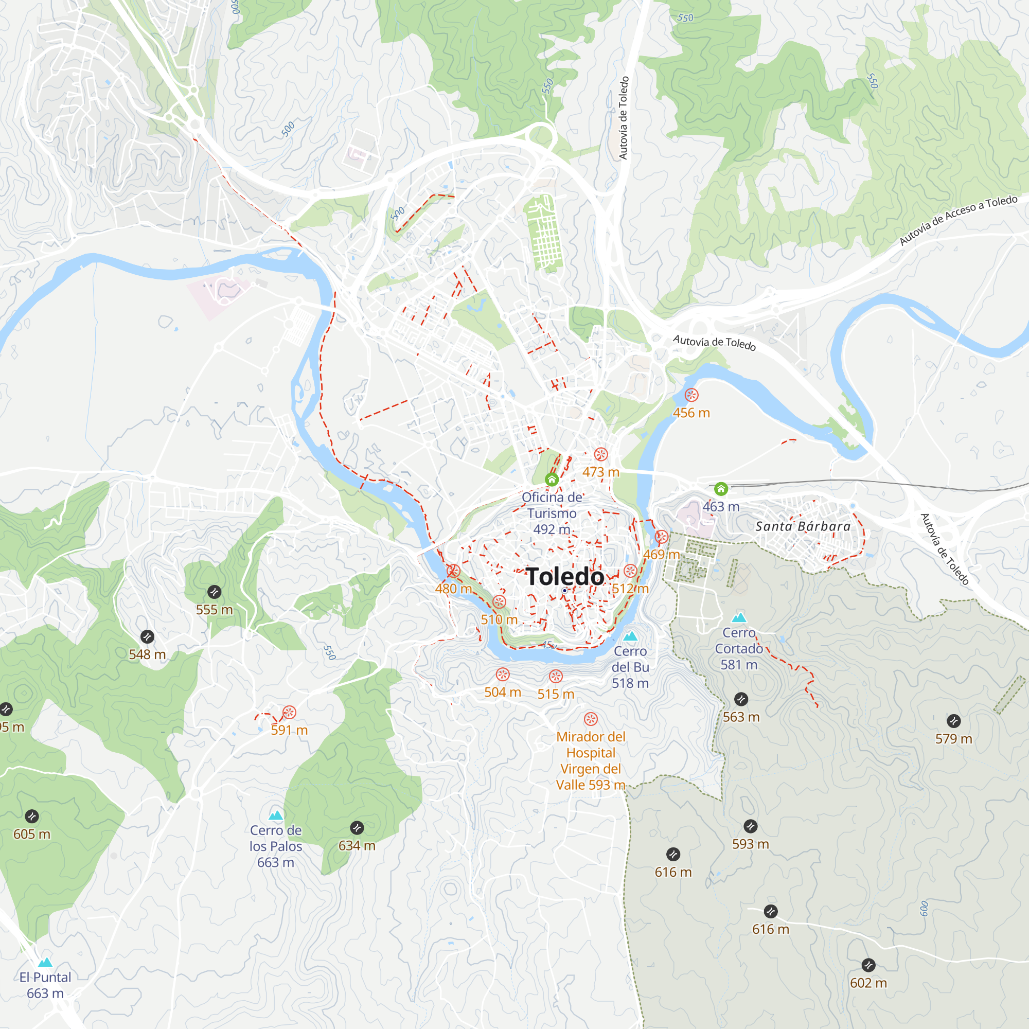 Oficina Provincial de Turismo map
