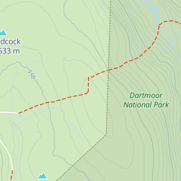 Map of Kitty Tor