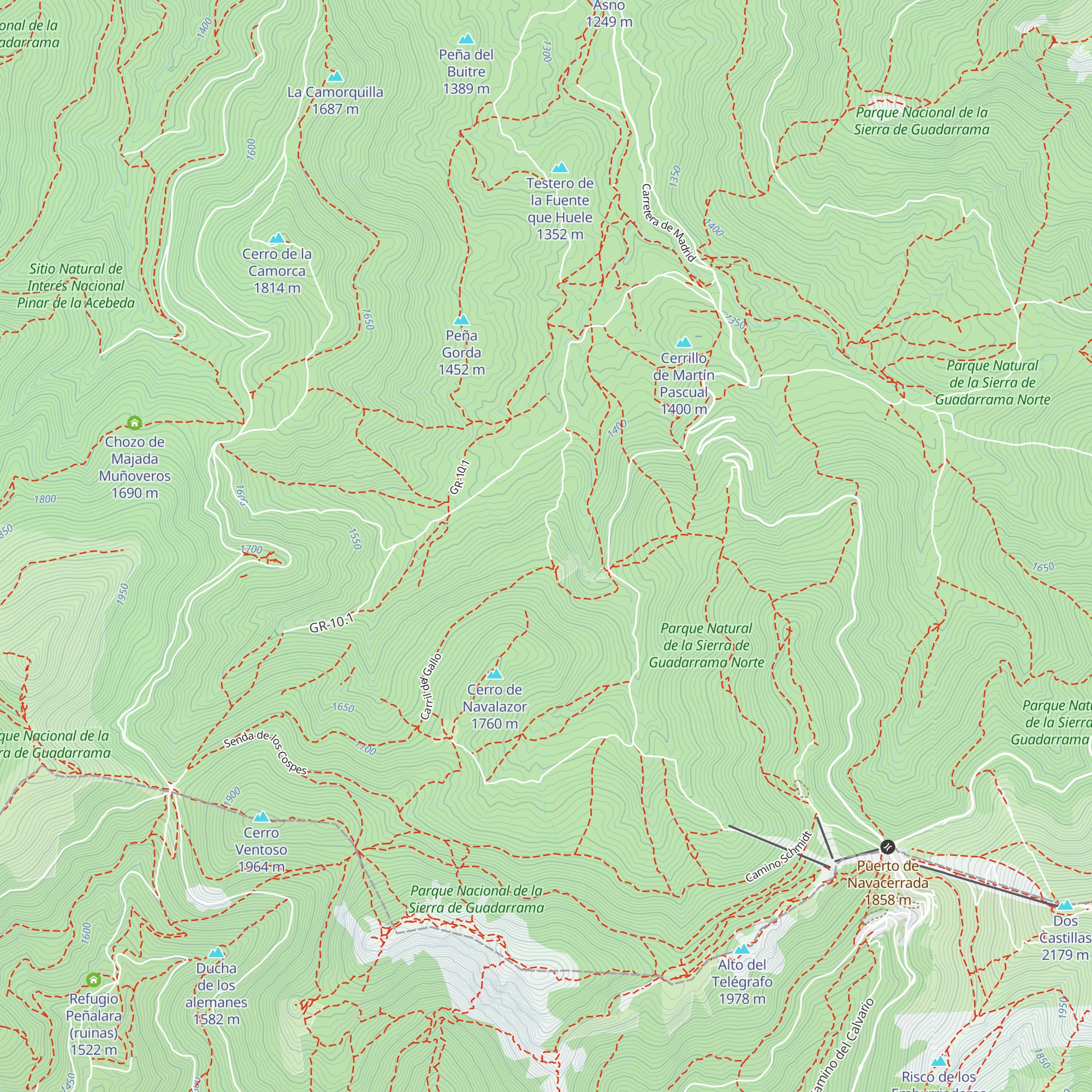 Chozo de Navalazor map