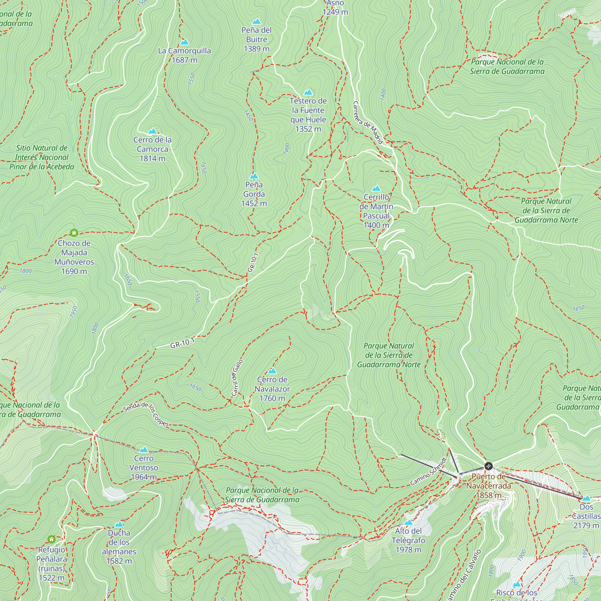 Chozo de Navalazor map