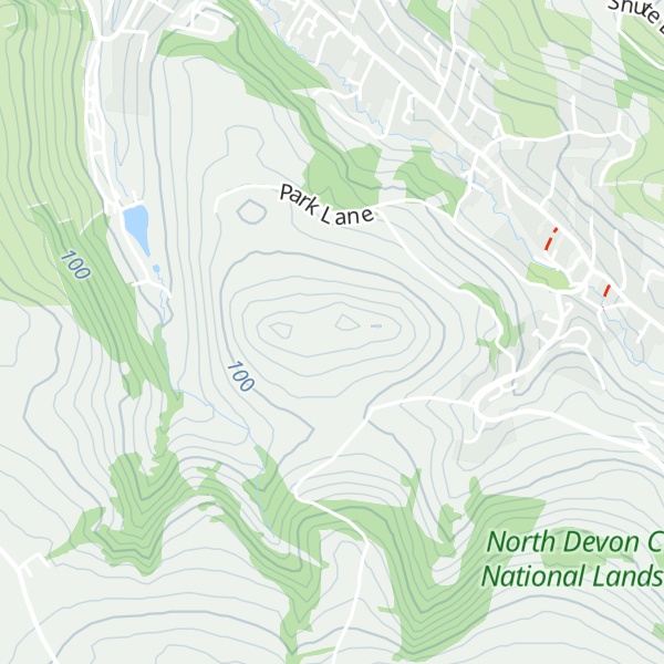 Map of Clorridge Hill