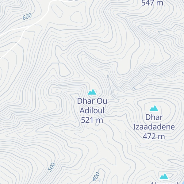 Map of Dhar Ou Adiloul