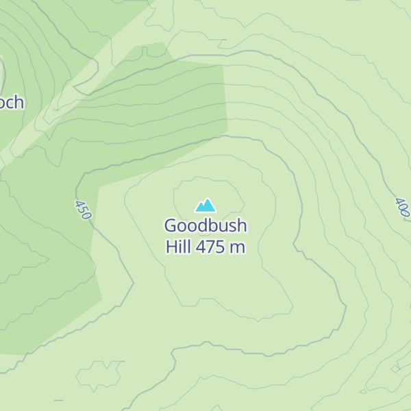 Map of Goodbush Hill