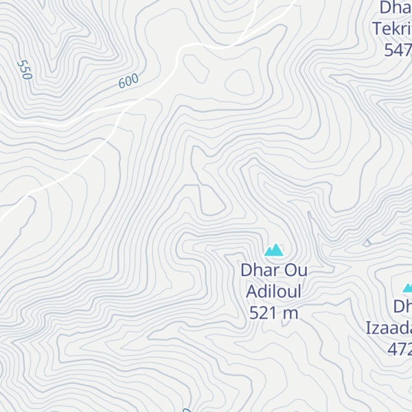 Map of Dhar n-Trarshnane