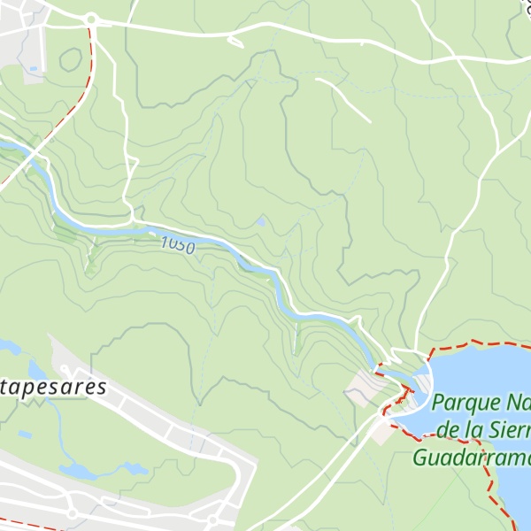 Map of Refugio de pastores